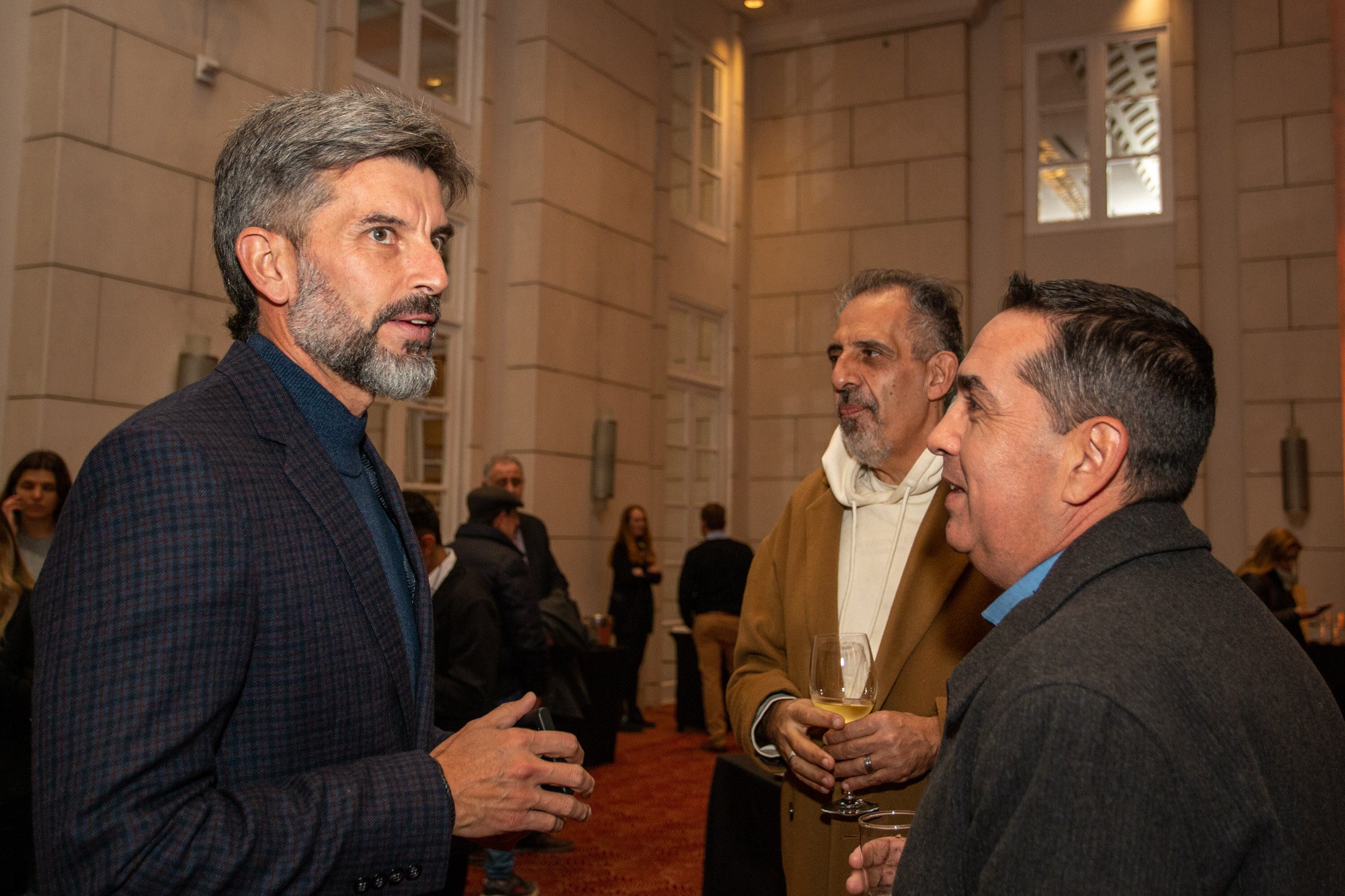 Ulpiano Suarez estuvo presente en la presentación de Mendoza como Capital Iberoamericana de la Armonía Gastronómica. Foto: Prensa Ciudad de Mendoza