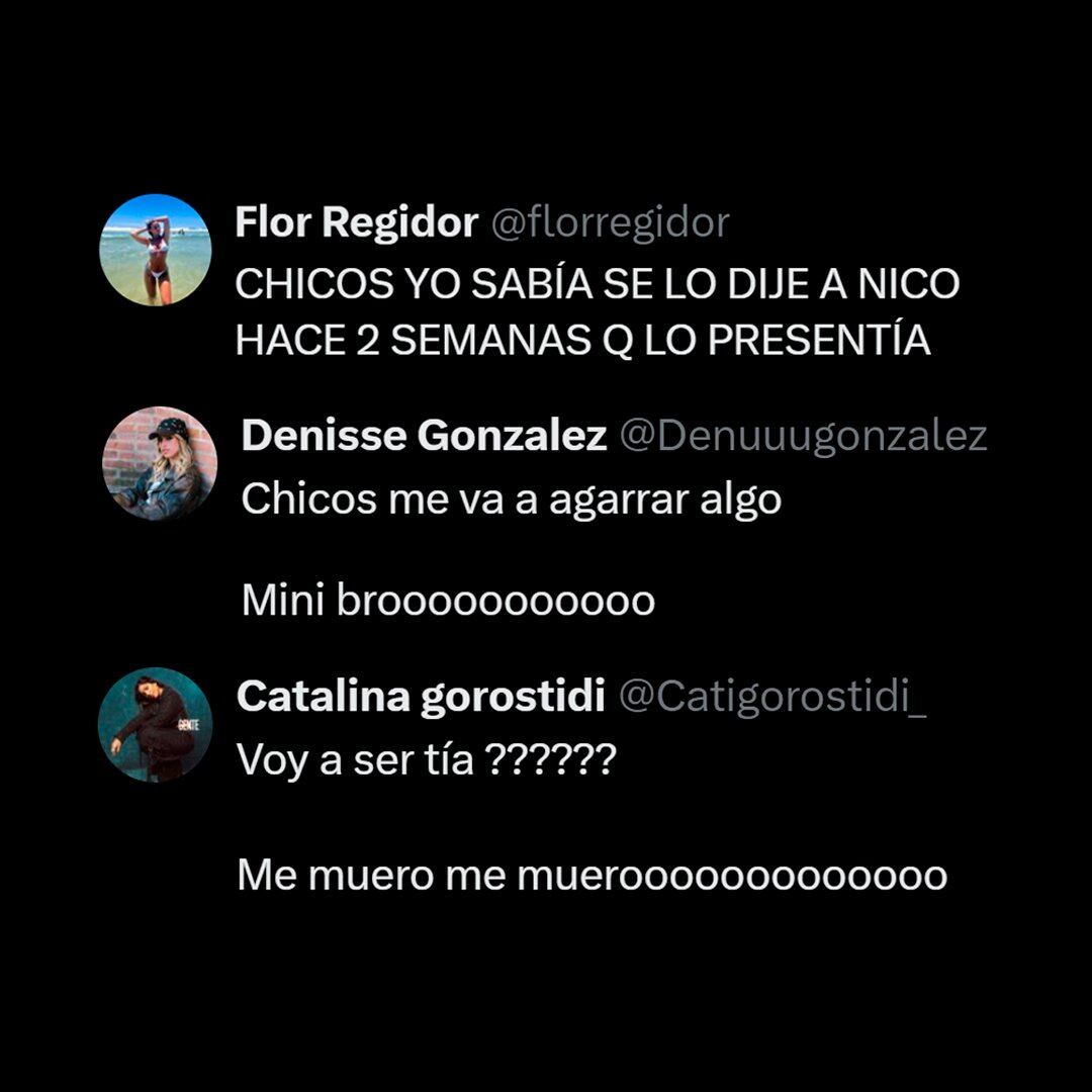 Así reaccionaron Catalina, Denisse y Flor Regidor a la noticia de que El Chino va a ser papá.