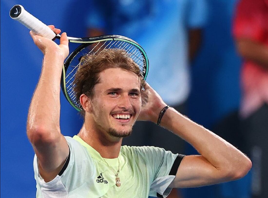 Alexander Zverev, de 24 años, resulta ganador de la medalla de oro.