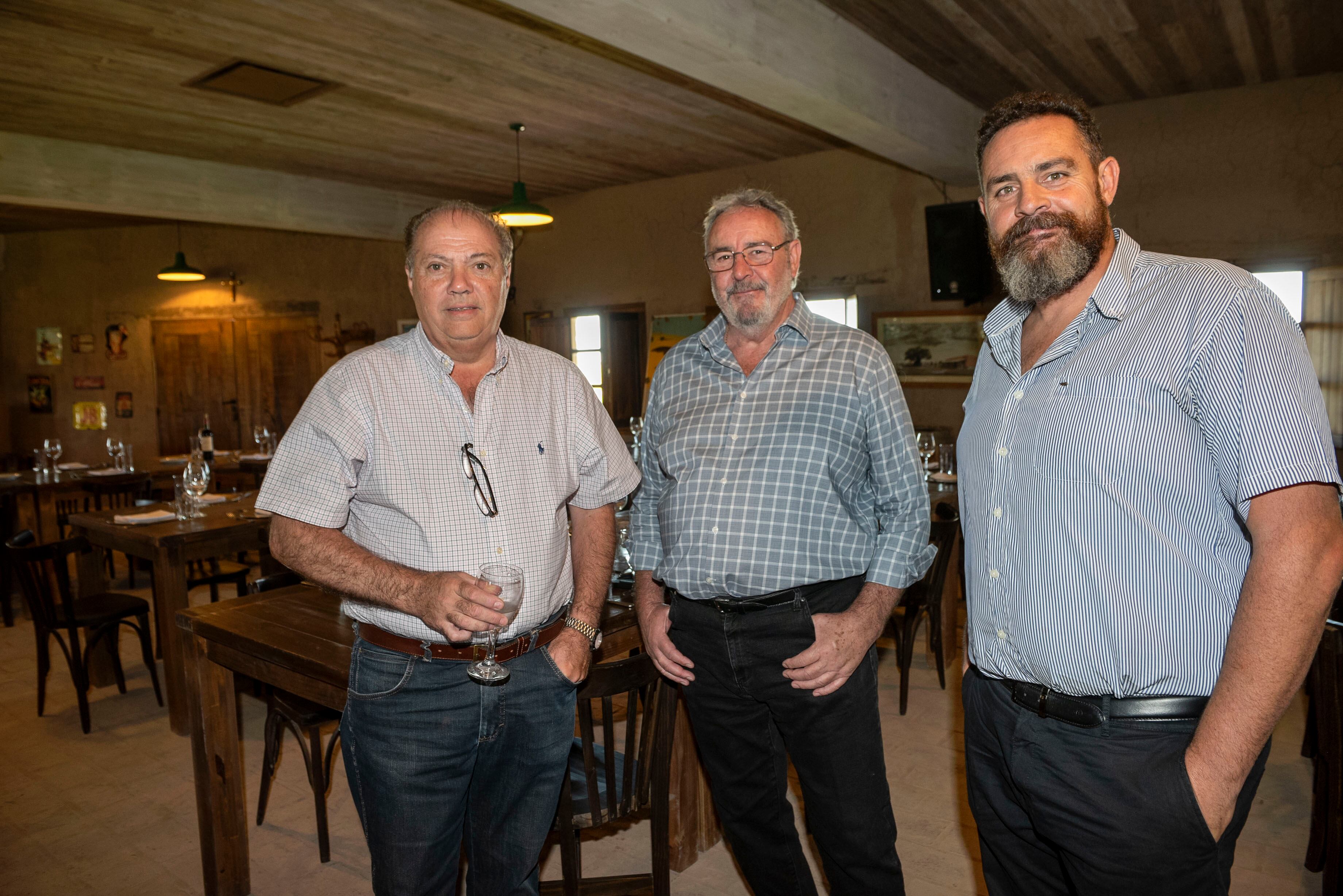 Carlos Messina, Andrés Rodríguez y Andrés Rodríguez.