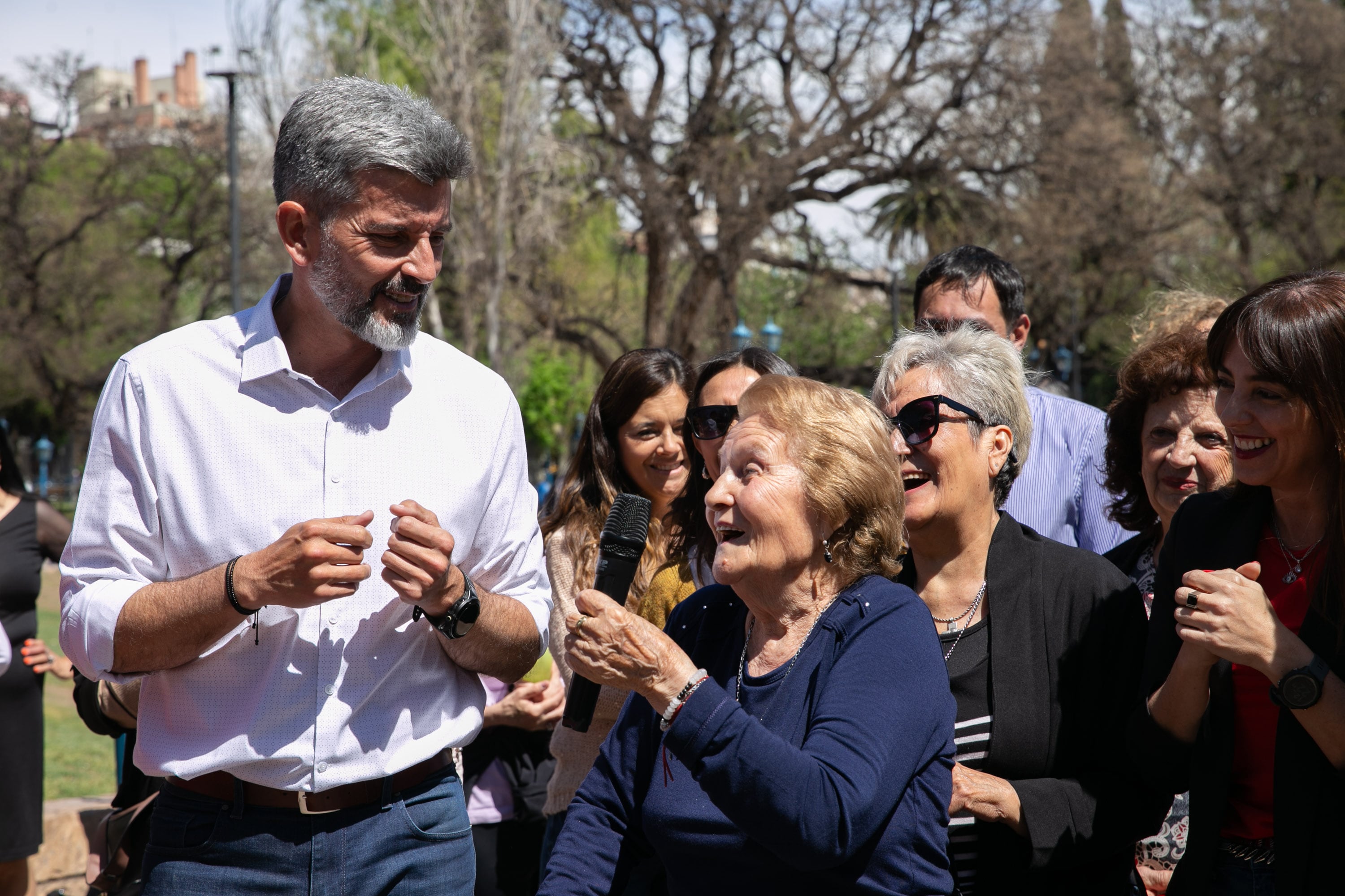 Se celebró el Día Internacional de las Personas Mayores en plaza Independencia