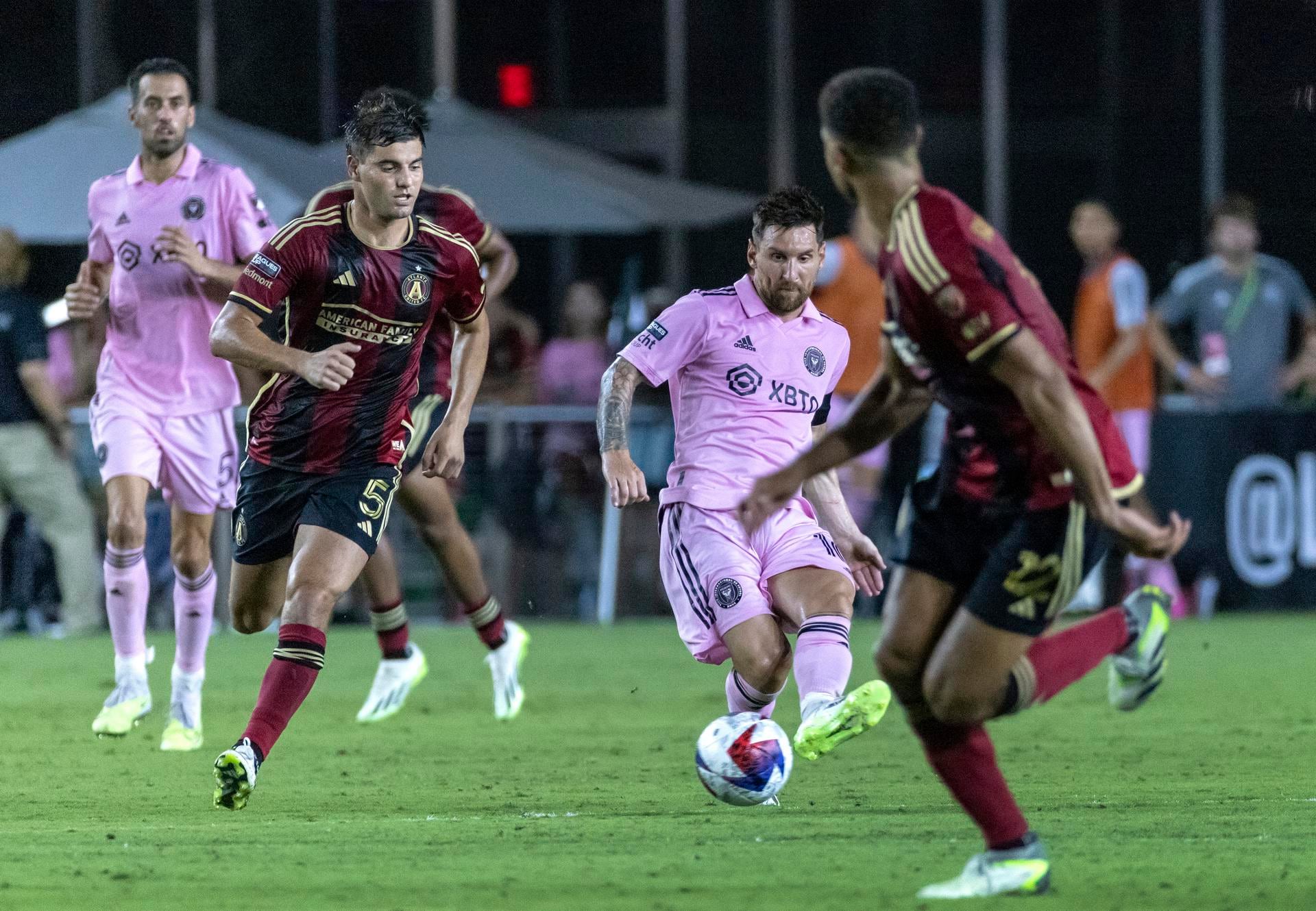 Lionel Messi brilló en el triunfo del Inter Miami ante Atlanta United.