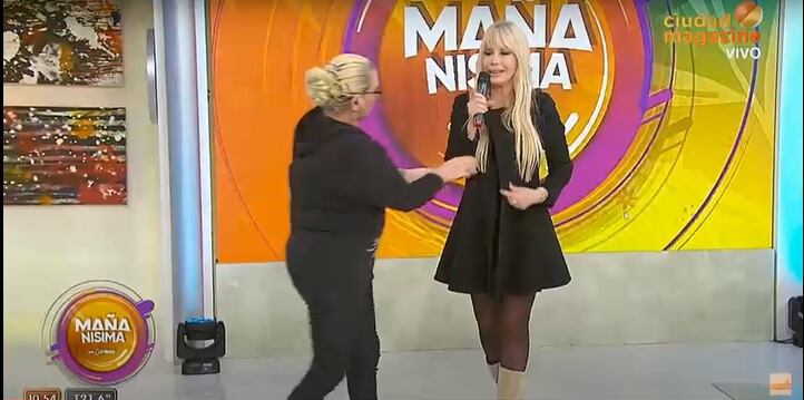 Graciela Alfano y Carmen Barbieri protagonizaron un momento caliente en la televisión