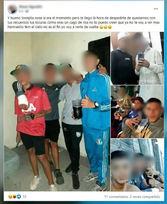 Despidieron a “Torrejita” en las redes sociales