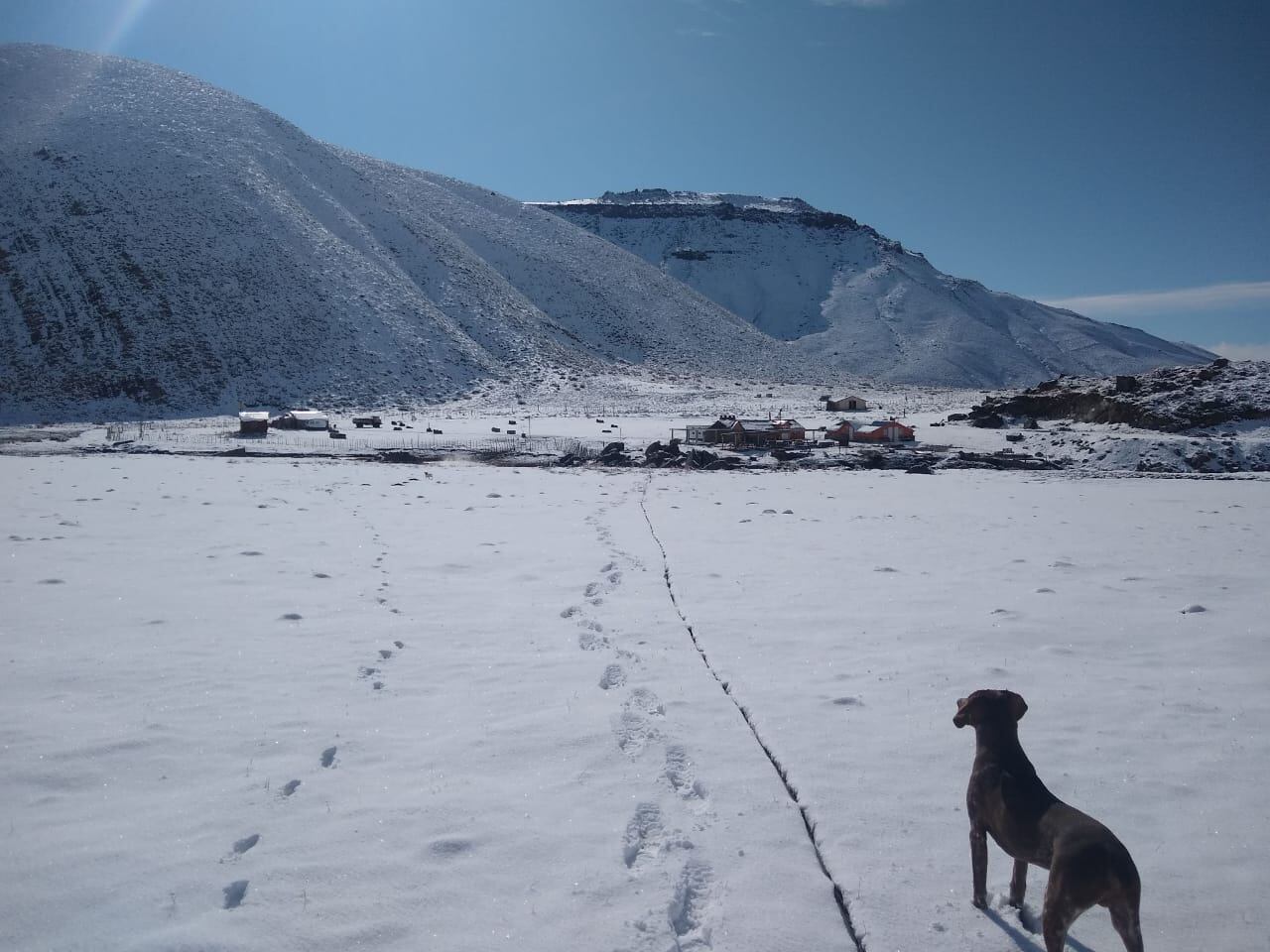 En la zona de Cajón Grande (Malargüe) este año se habilitará un parque de nieve.