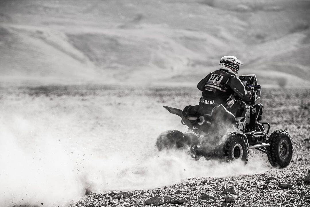 Pablo Copetti llegó 3° y da pelea en la general de Quads