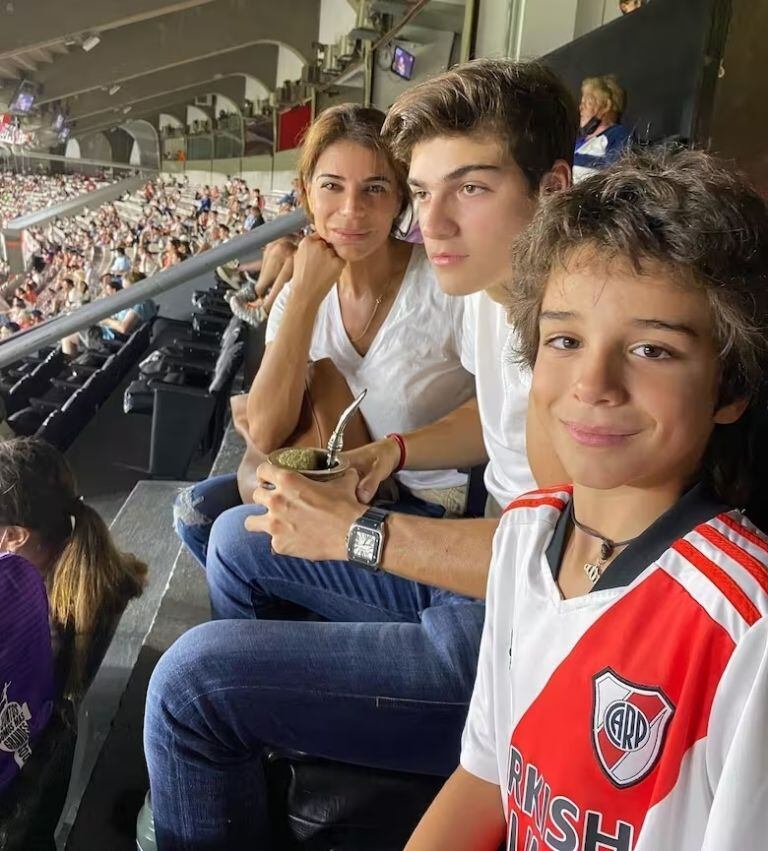 El hijo menor de Zulemita Menem forma parte de las inferiores de River.