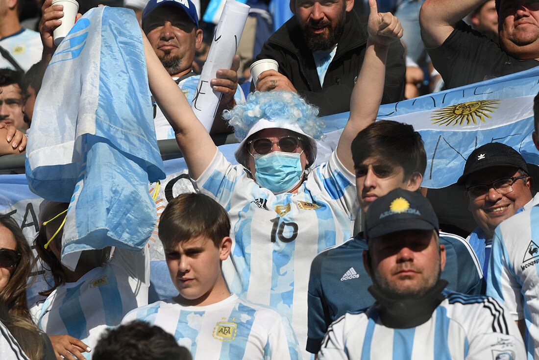 Eliminatorias Qatar 2022. La selección argentina se enfrentó a Brasil en el estadio Bicentenario de San Juan en una nueva fecha de las eliminatorias para el mundial del 2022.