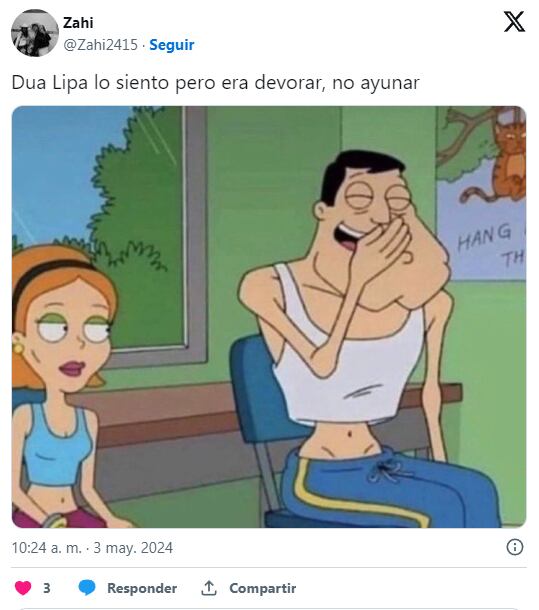 Los mejores memes sobre el nuevo álbum de Dua Lipa