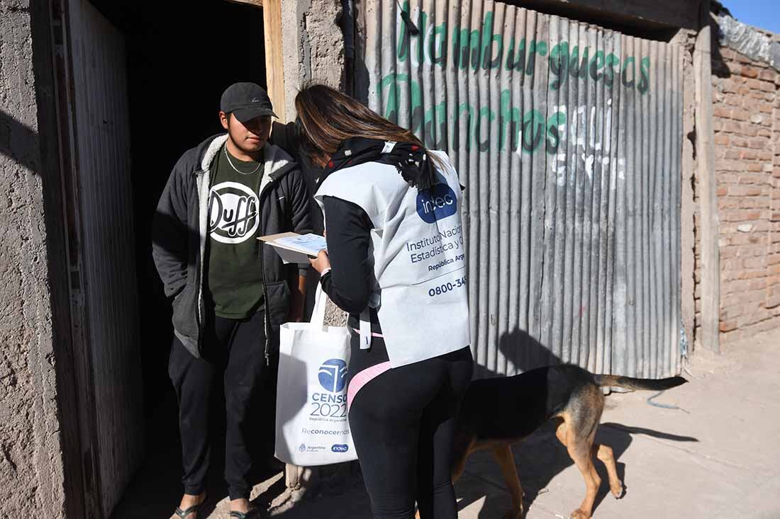 Censo 2022 - Barrio Flores de Ciudad
José Gutierrez / Los Andes 