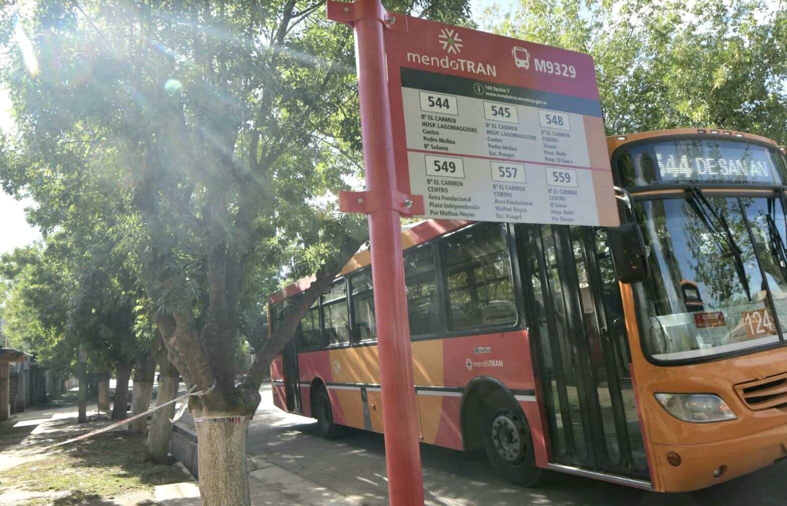 El lugar del femicidio en Guaymallén. Orlando Pelichotti / Los Andes