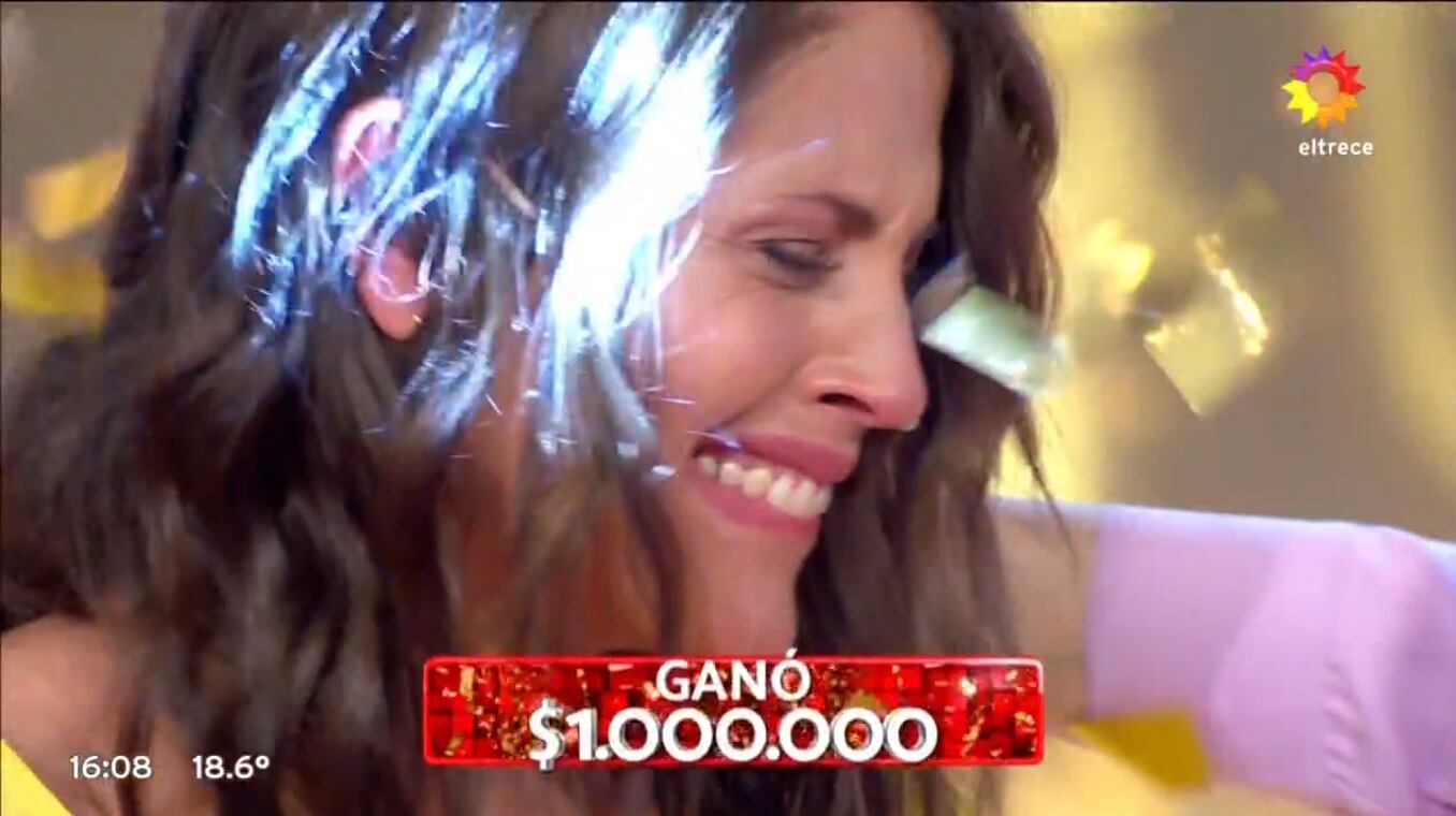 Una mendocina se llevó el millón en “Los 8 escalones”.