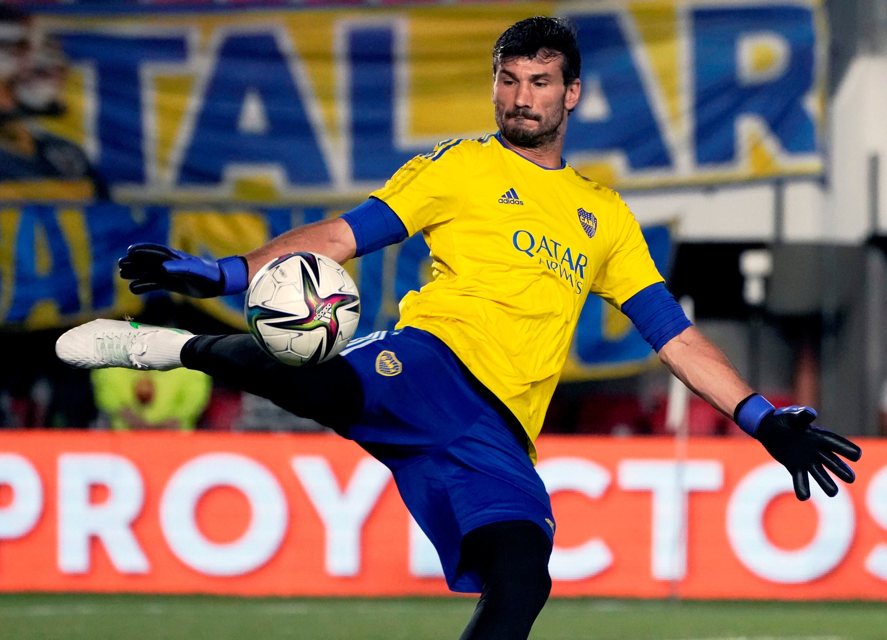 Javier García, arquero de Boca Juniors / Gentileza.