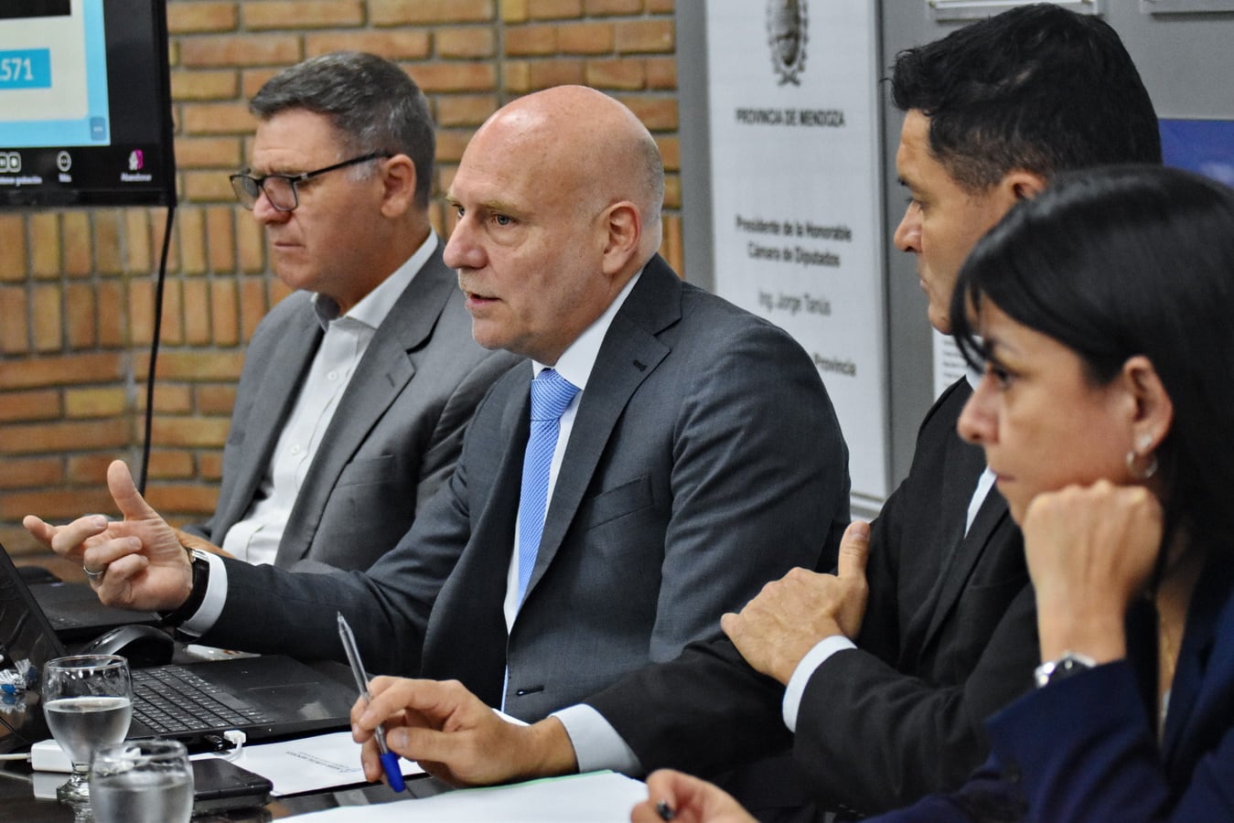 El juez supremo Dalmiro Garay en la Legislatura. Foto: Prensa Diputados