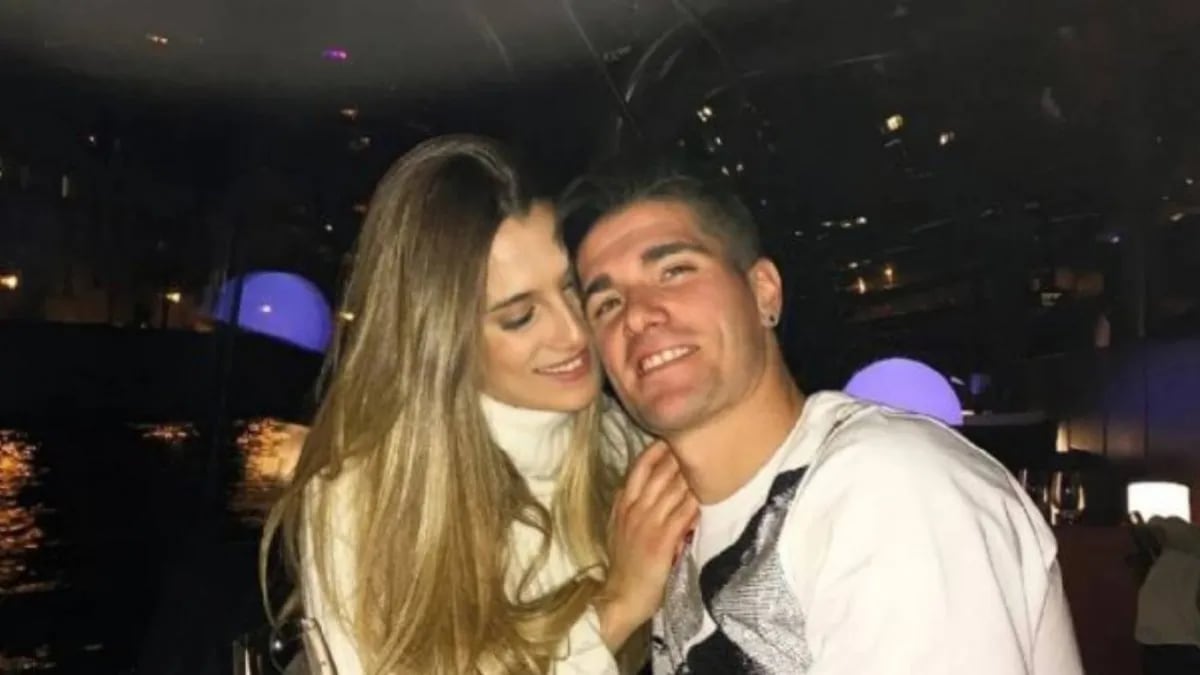 Rodrigo De Paul y Cami Homs, cuando eran pareja