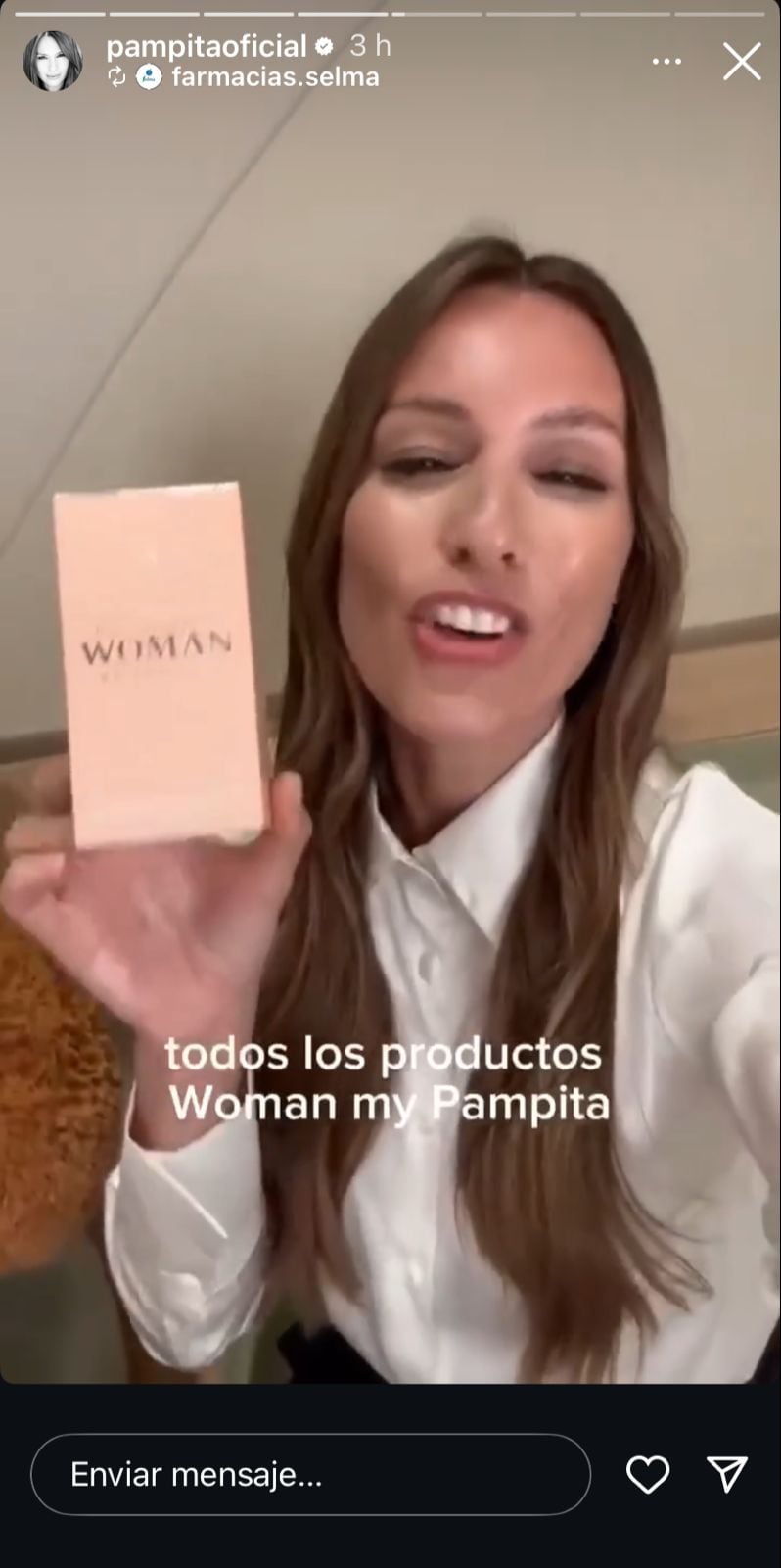 Pampita ganó con la separación al estilo Shakira. Captura de Instagram.