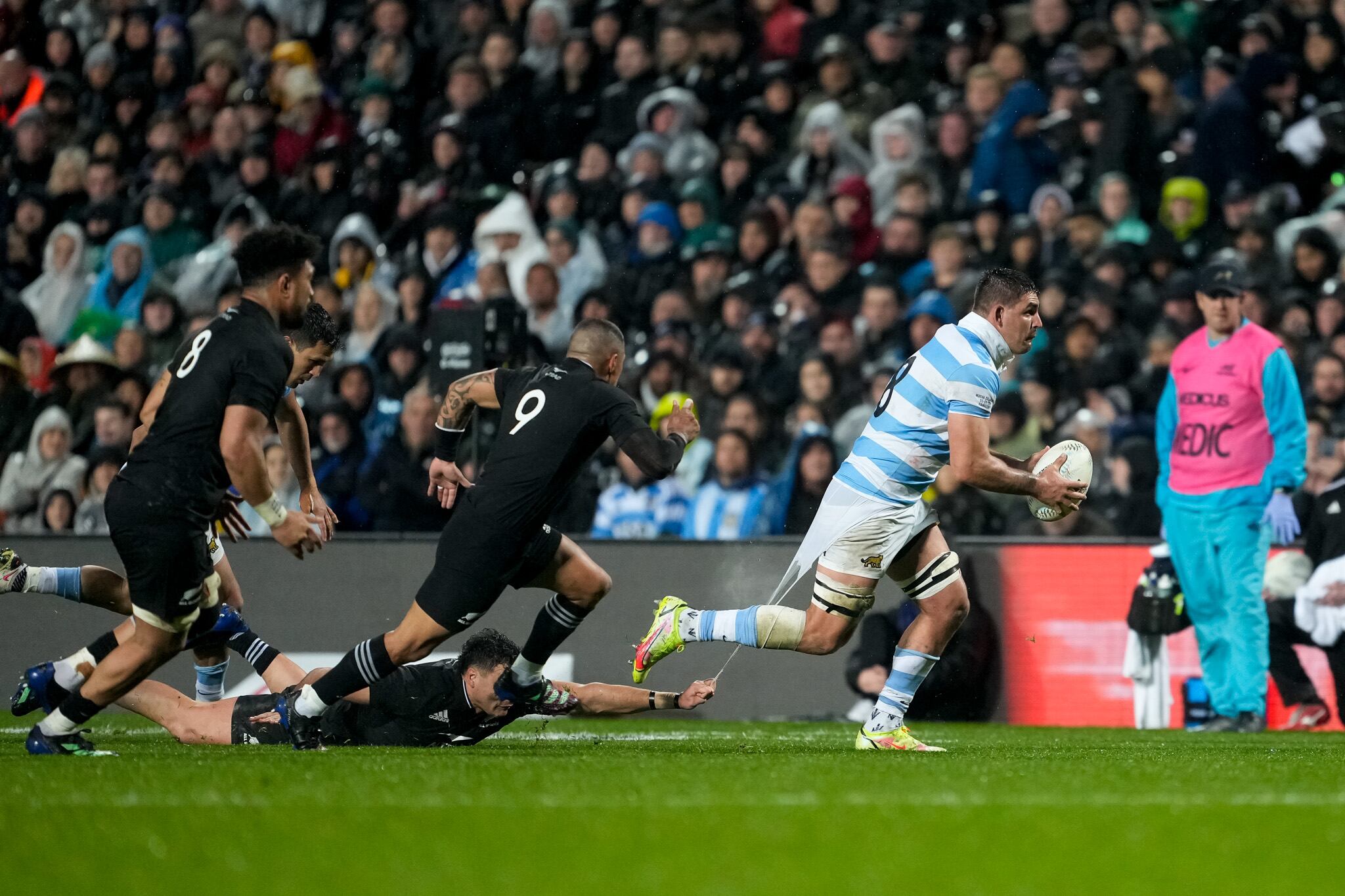 Los Pumas y los All Blacks volverán a enfrentarse, esta vez en Mendoza. / archivo 