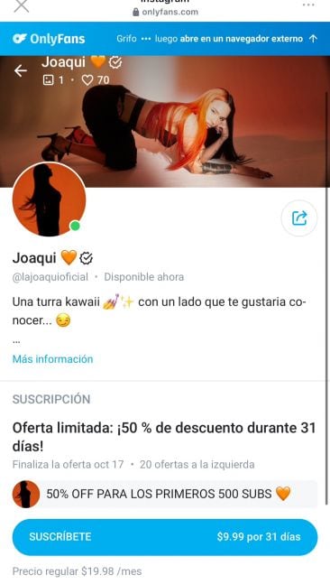 La artista incursionará en la venta de contenido por internet.