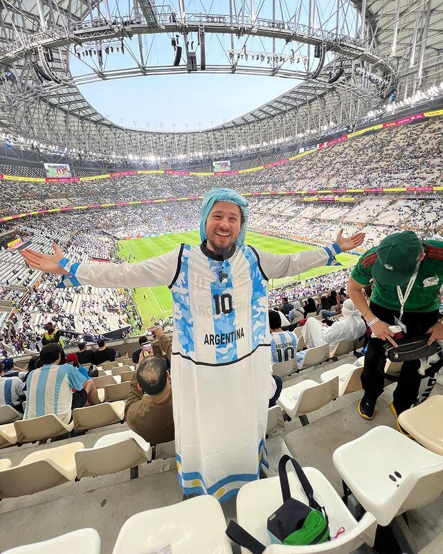 Un hincha más de la Argentina