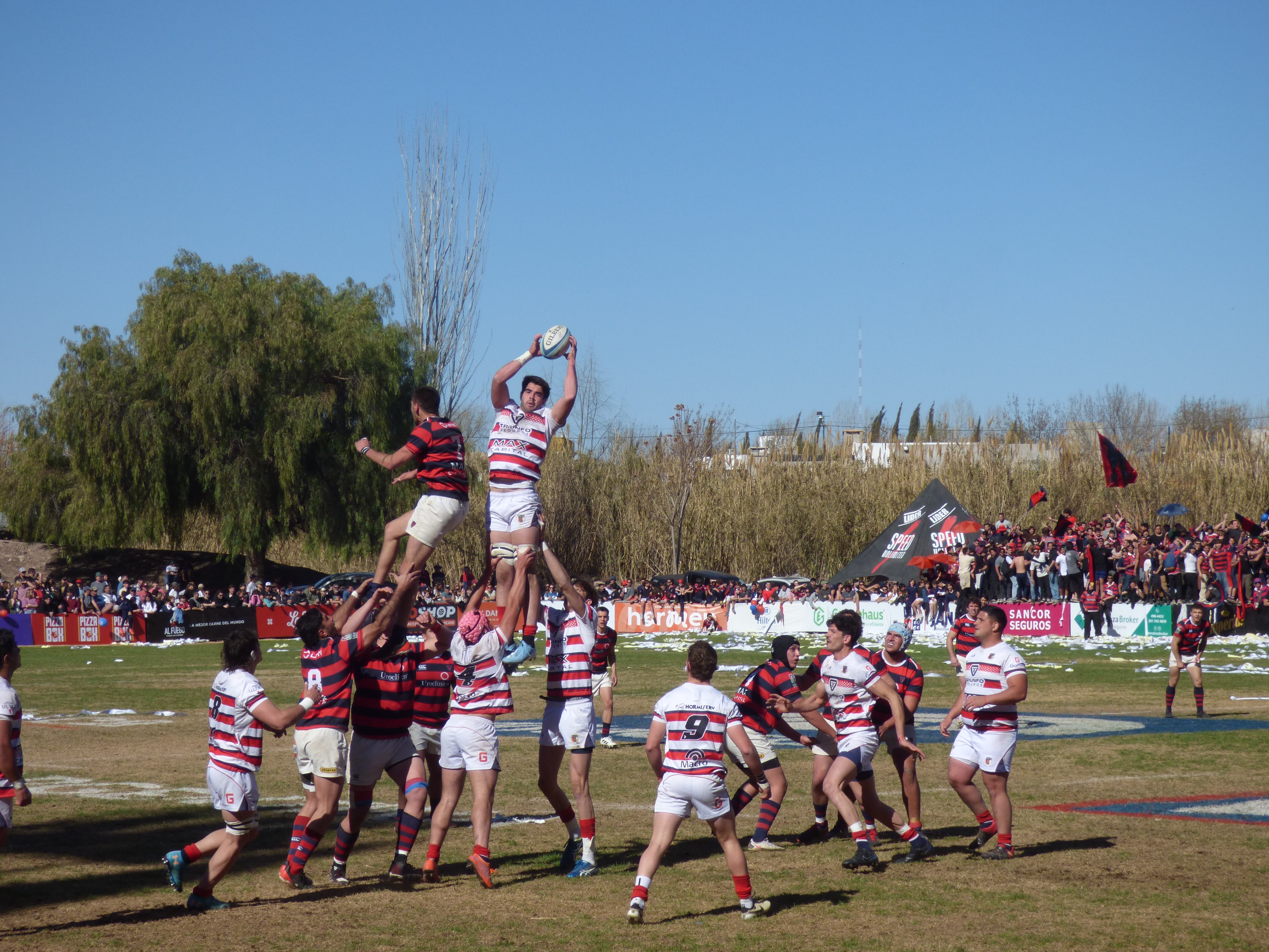 Marista se quedó con el clásico cuyano de rugby. Foto: Nicolás Salas para Los Andes