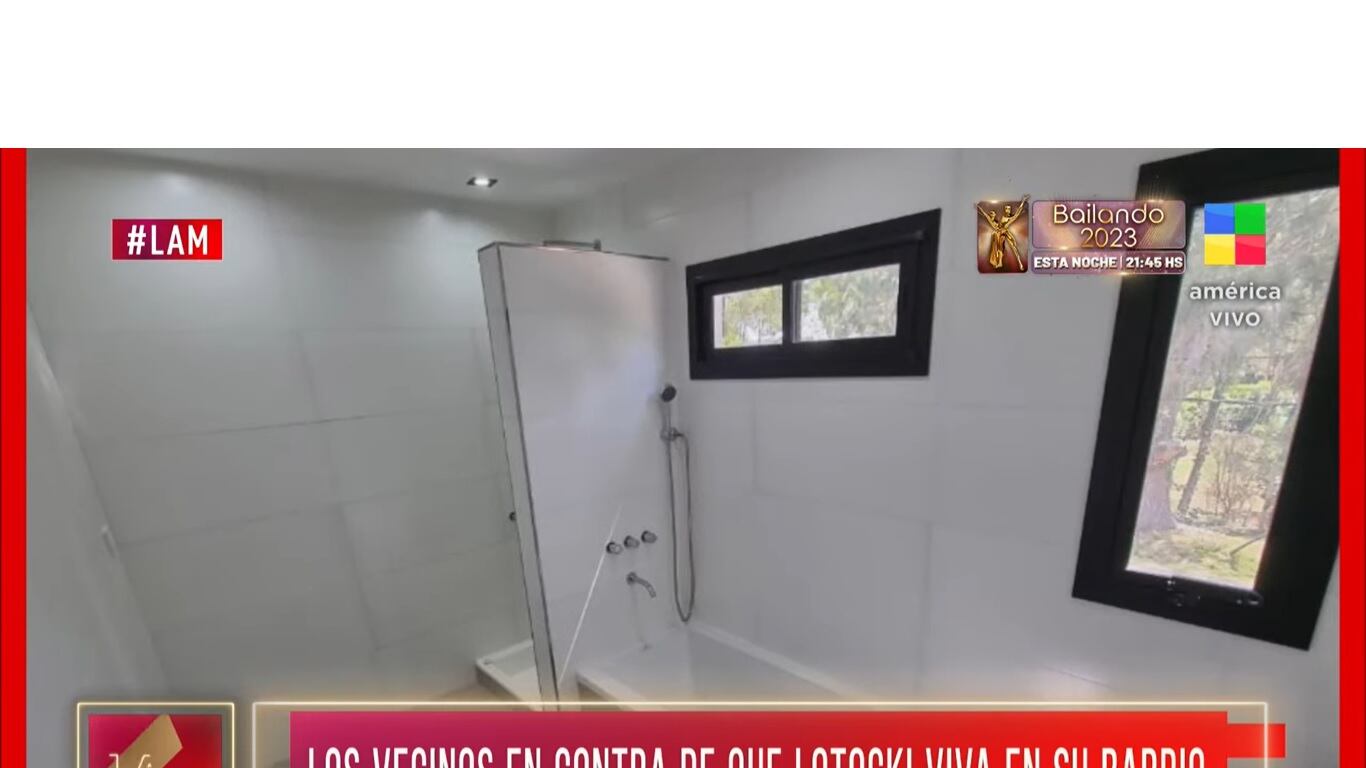 La nueva casa de Aníbal Lotocki.