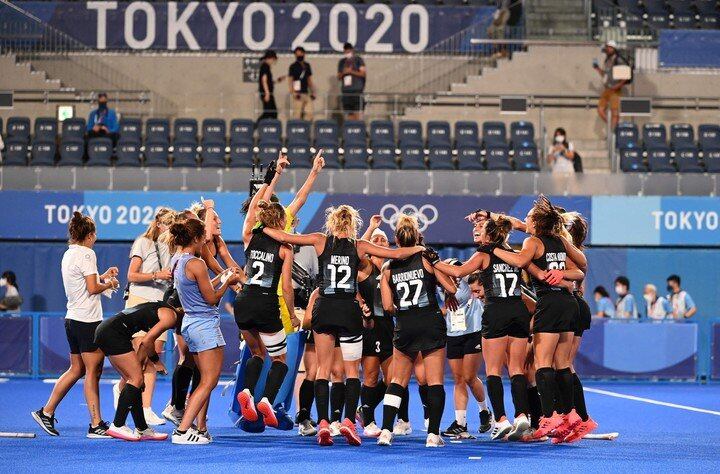 Las Leonas obtienen la medalla de plata. / Gentileza