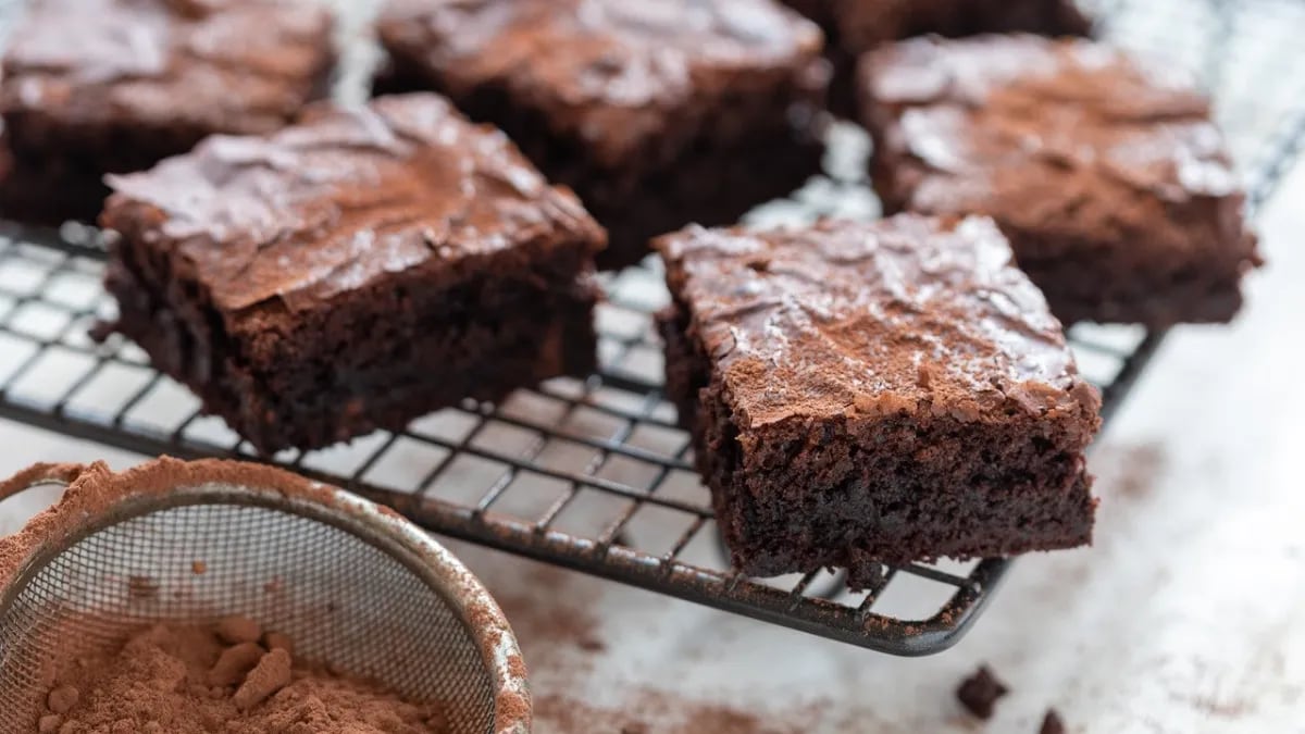 La receta inigualable para hacer brownies con cacao