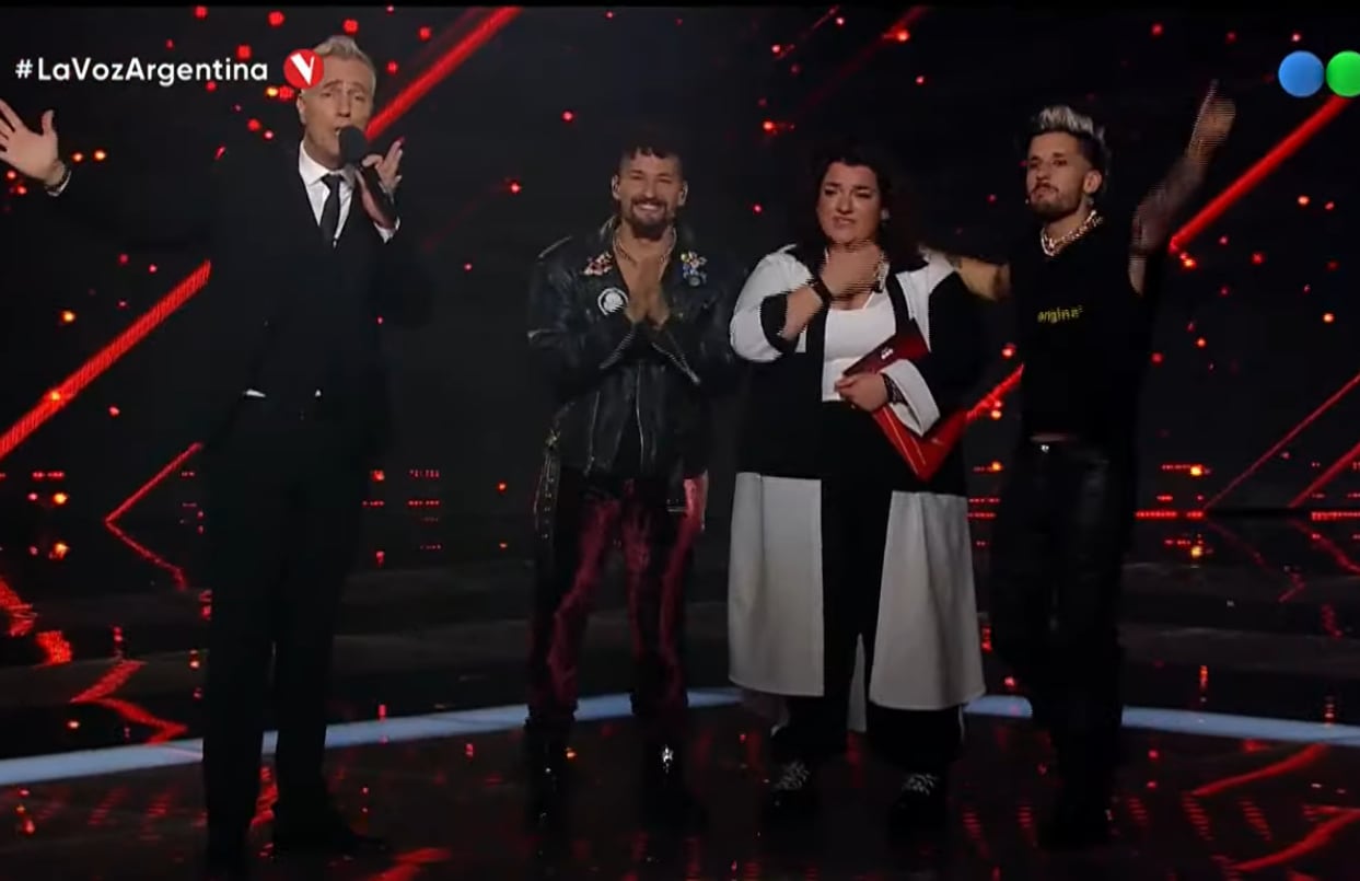 Luz Gaggi del Team de Mau y Ricky es la cuarta finalista y la única mujer.