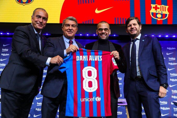 Dani Alves en su última época en el Barça (Foto: FC Barcelona)