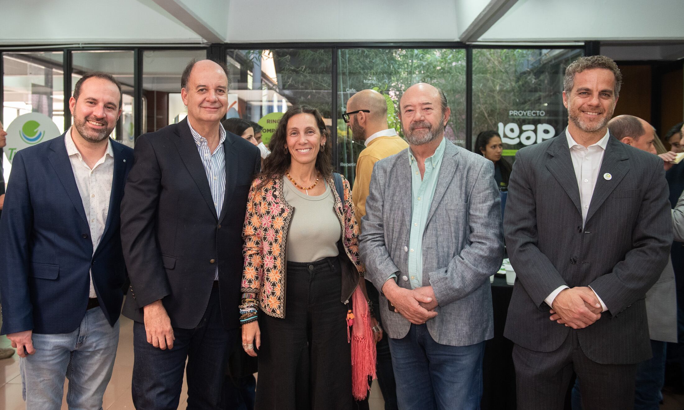 Juan Pablo Miguel, Guillermo Cruz, Gabriela Lúquez y Rafael Kemelmajer