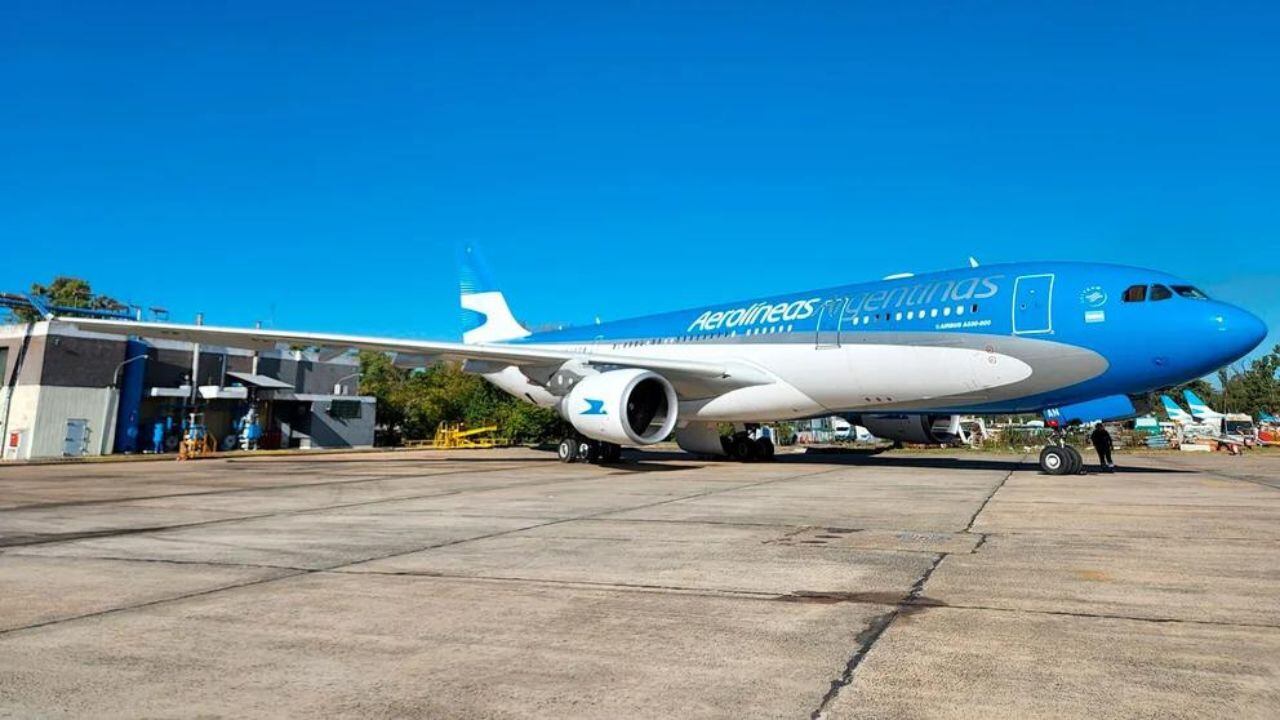 Este miércoles vuelve el vuelo "Mendoza-San Pablo"/ Foto: Gentileza