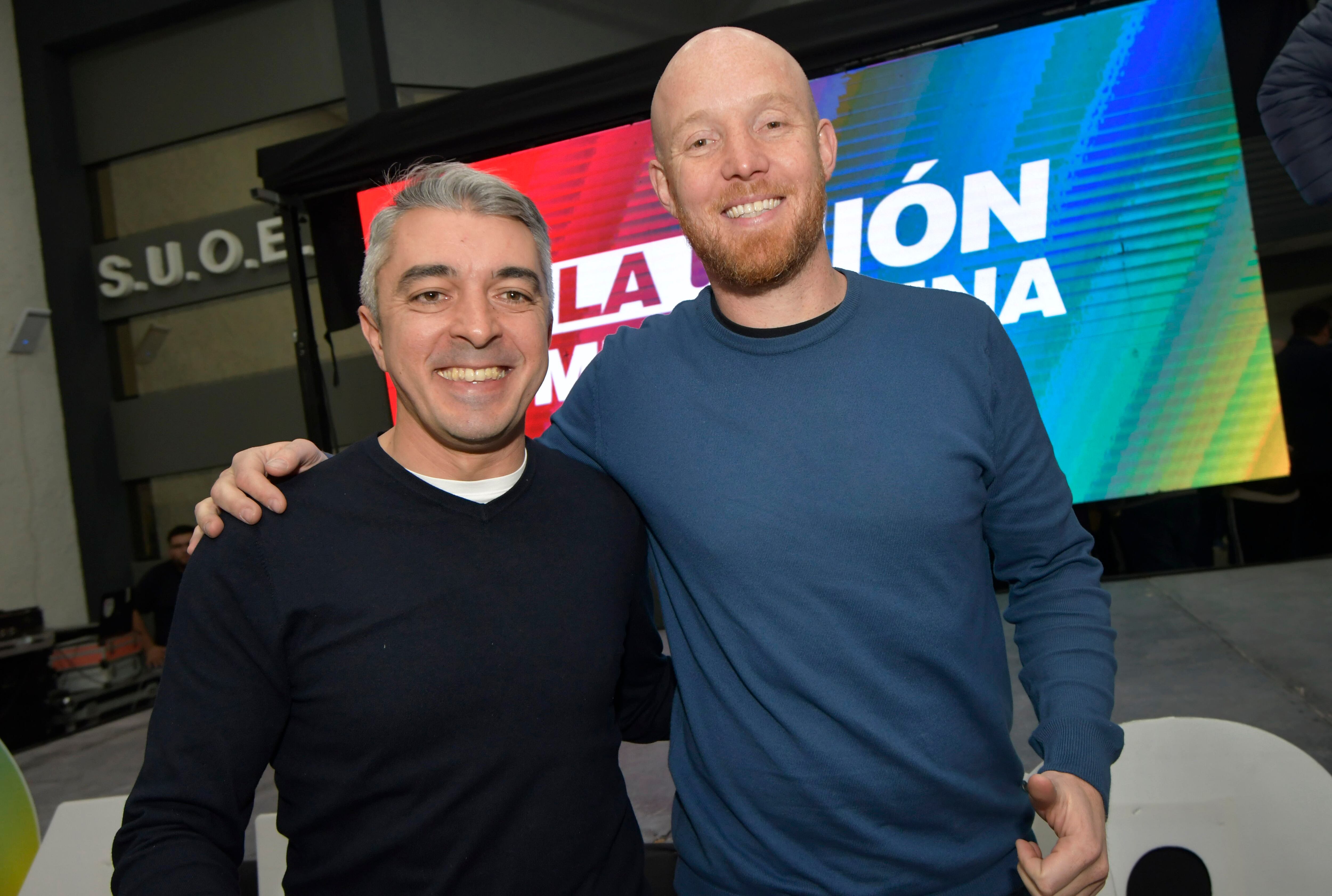 La Unión Mendocina fue segundo en las Elecciones 2023, en el búnker el gobernador Omar de Marchi
  Esteban Allasino , Sebastián  Bragagnolo 
Foto: Orlando Pelichotti