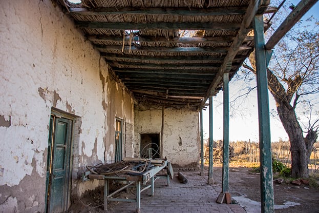 Ruinas de Batan de Tejeda, ruinas sanmartinianas.