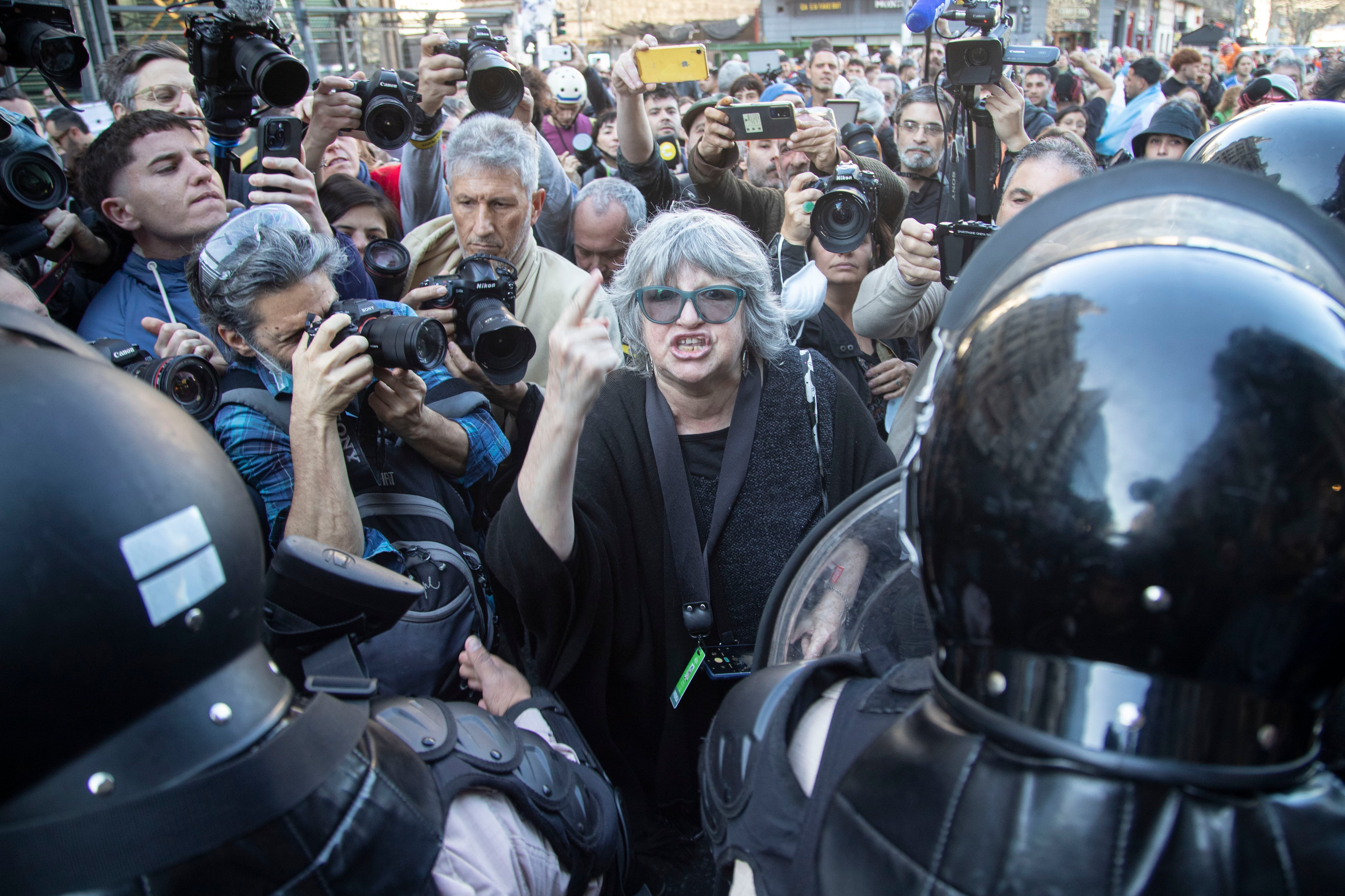 Incidentes en el Congreso. Noticias Argentinas