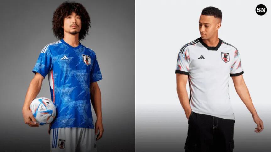 La camiseta de Japón /Gentileza TyC Sports