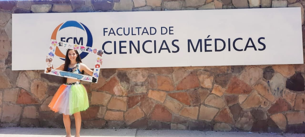 Guadalupe es médica y trabaja en el Centro de Hemoterapia. Pero antes fue paciente del Notti y recibió tranfusiones.