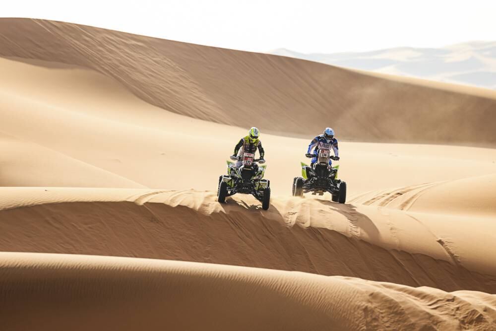 Andújar ganó la Etapa 4 y es líder en Quads