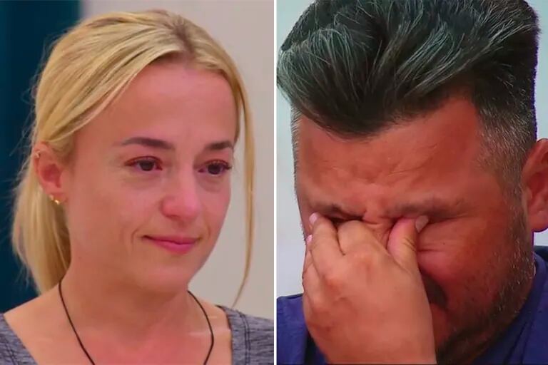 Los participantes del reality fueron pareja durante cinco años, y en la primera semana del show, se emocionaron al recordar su separación