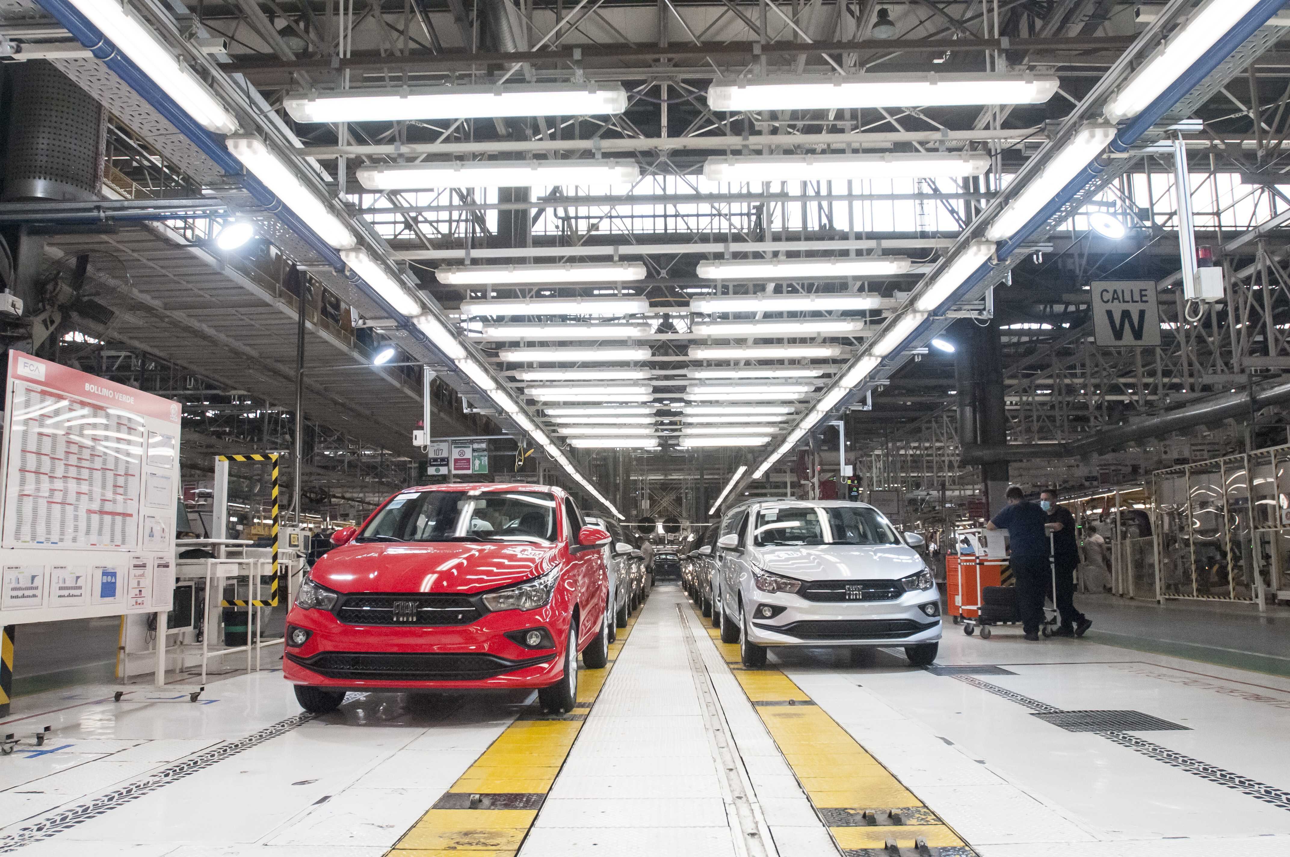 El Fiat Cronos se fabrica en la planta del barrio de Ferreyra, en Córdoba Capital. (Gentileza Grupo Stellantis)