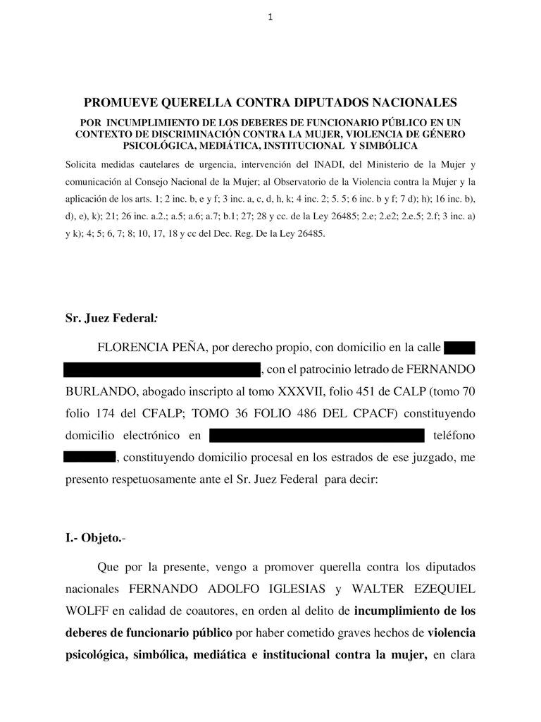 El documento que publicó Teleshow. 