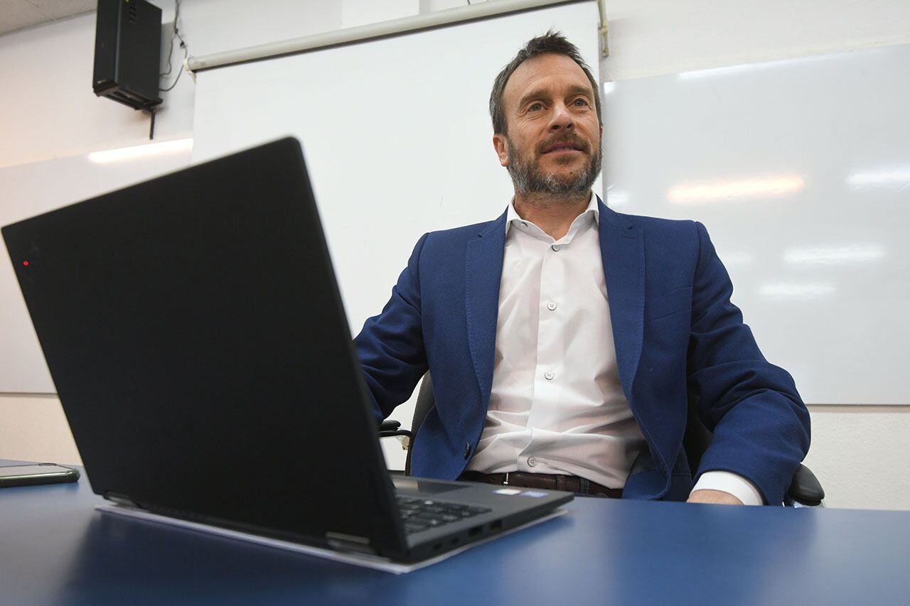 Lisandro Nieri, candidato a diputado nacional de Cambia Mendoza.
Foto: José Gutierrez / Los Andes 