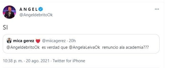 Ángel de Brito en Twitter.