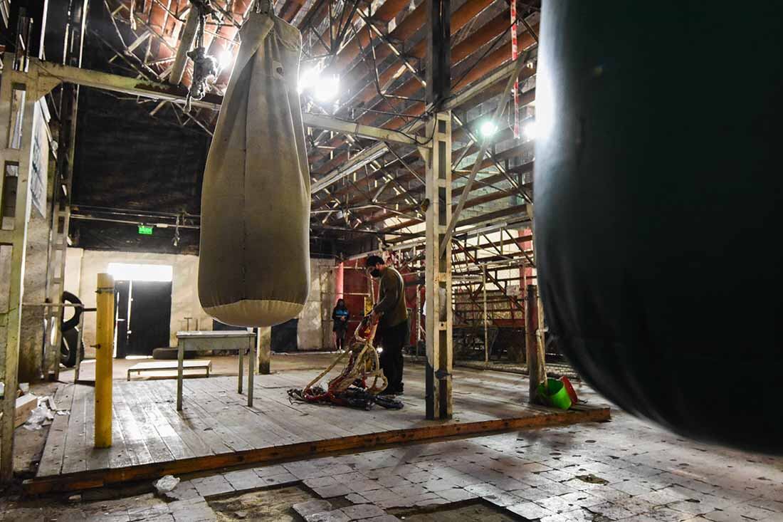 Instalaciones de la federación Mendocina de Box