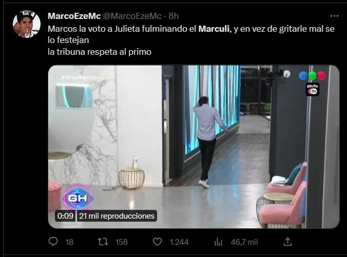 El fin de "Marculi" y la tristeza en redes sociales