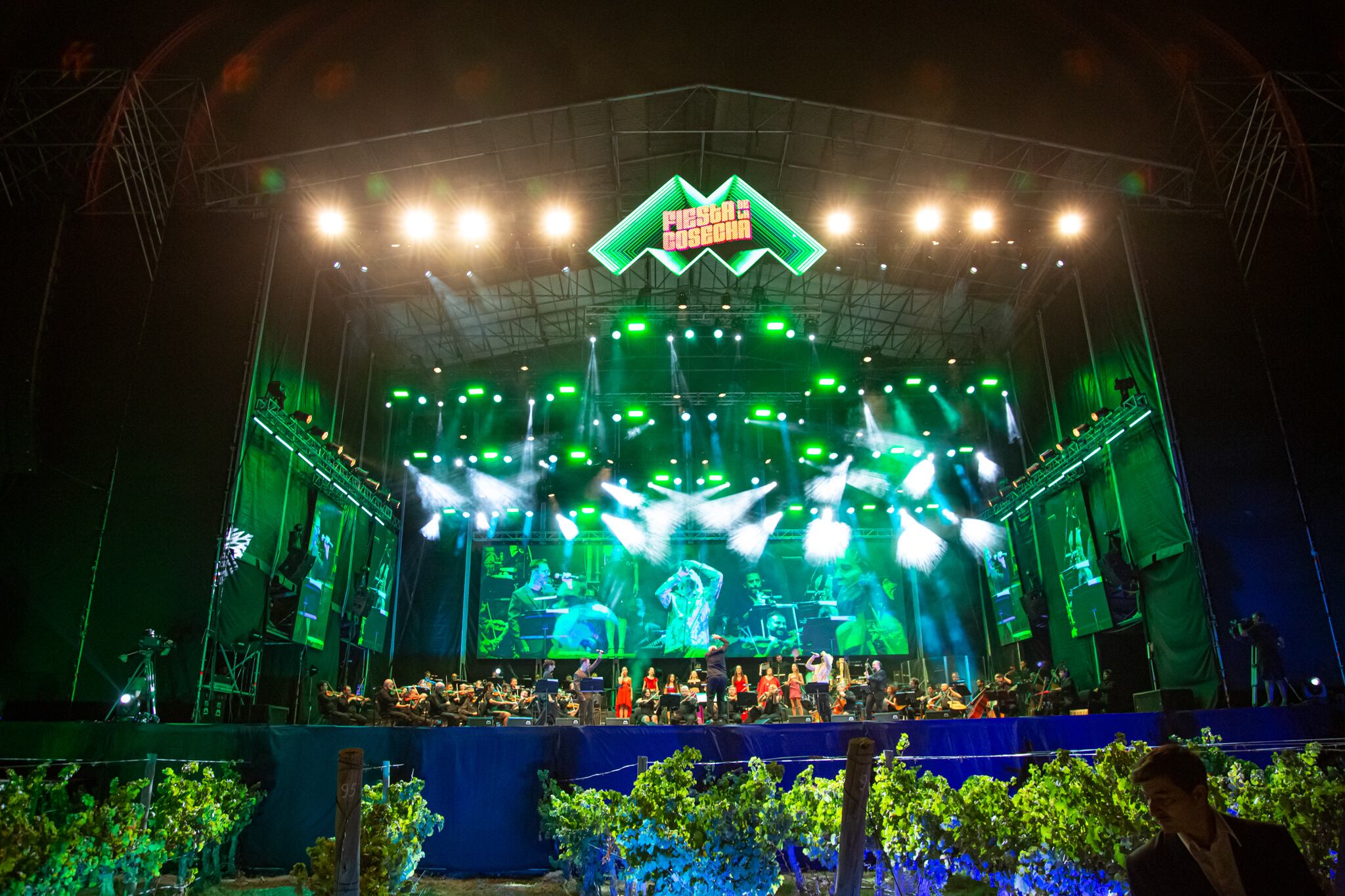 El majestuoso escenario de la Fiesta de la Cosecha brilló a pleno en una edición que el público ovacionó.