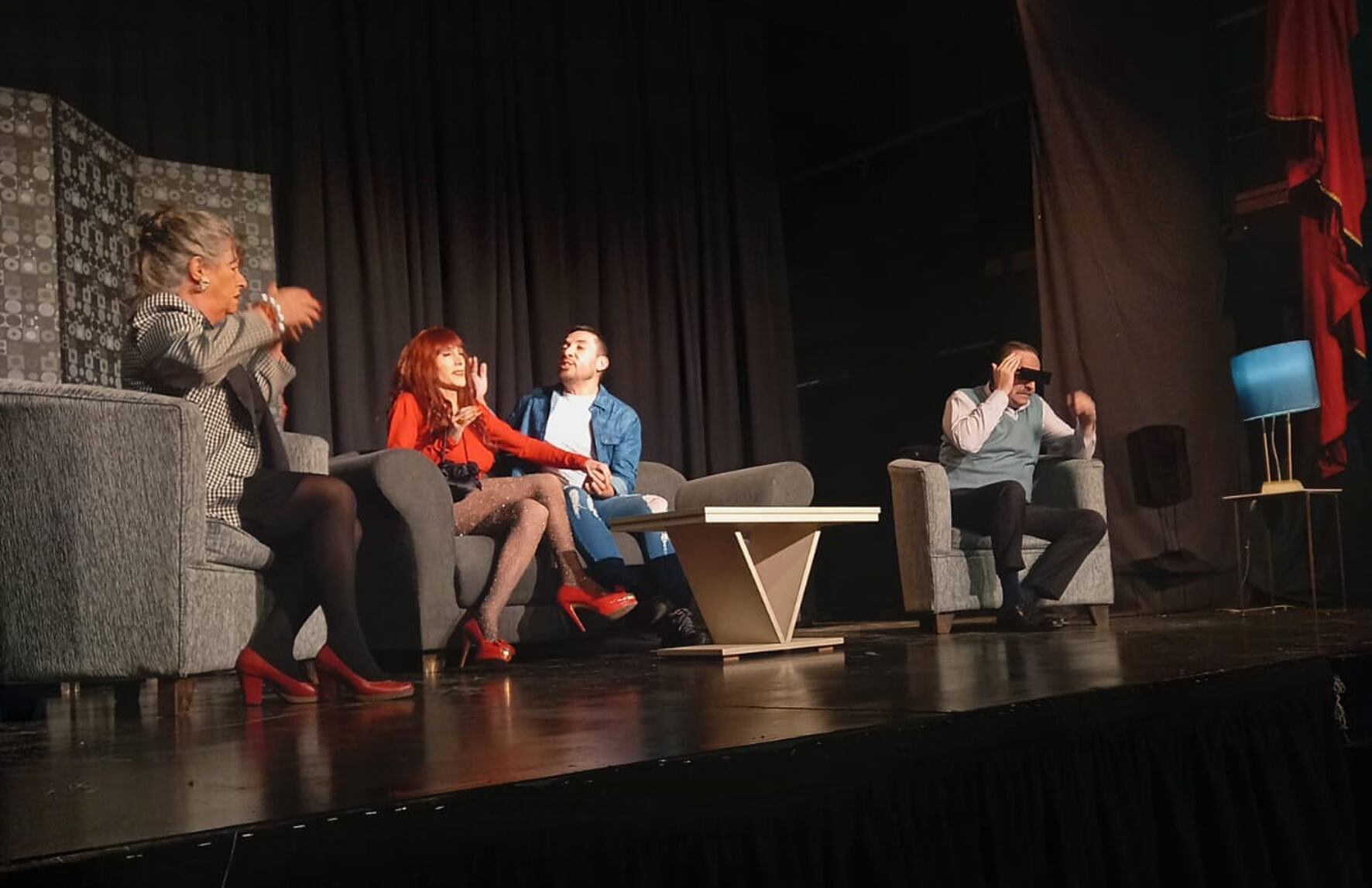 La comedia ofrecerá su segunda función, en el teatro Tajamar.