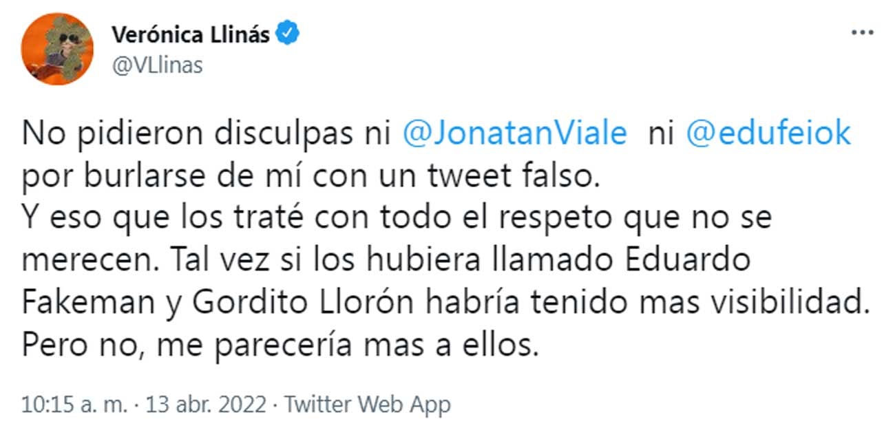 Al final, la actriz terminó ninguneando a los periodistas