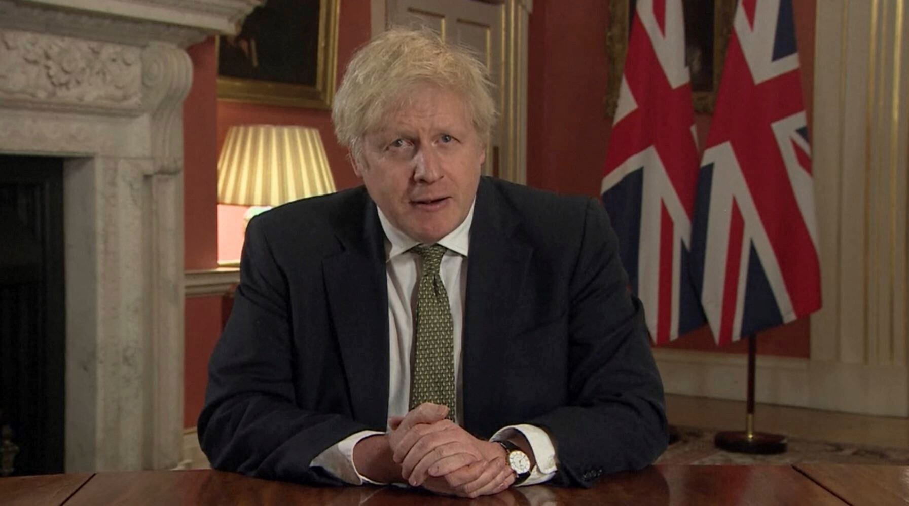 El primer ministro británico, Boris Johnson - 