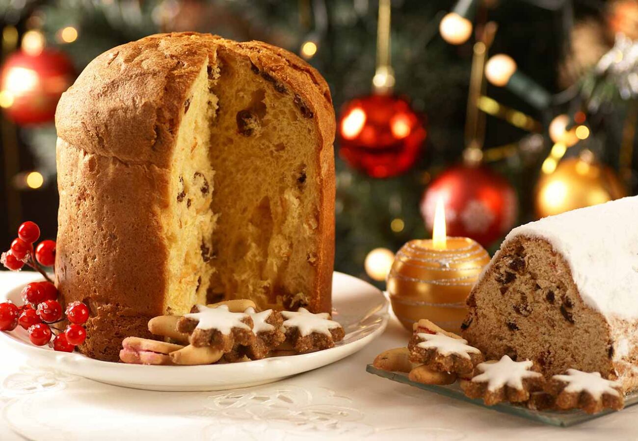 El pan dulce es una de las preparaciones protagonistas en la mesa dulce de Navidad y Año Nuevo.