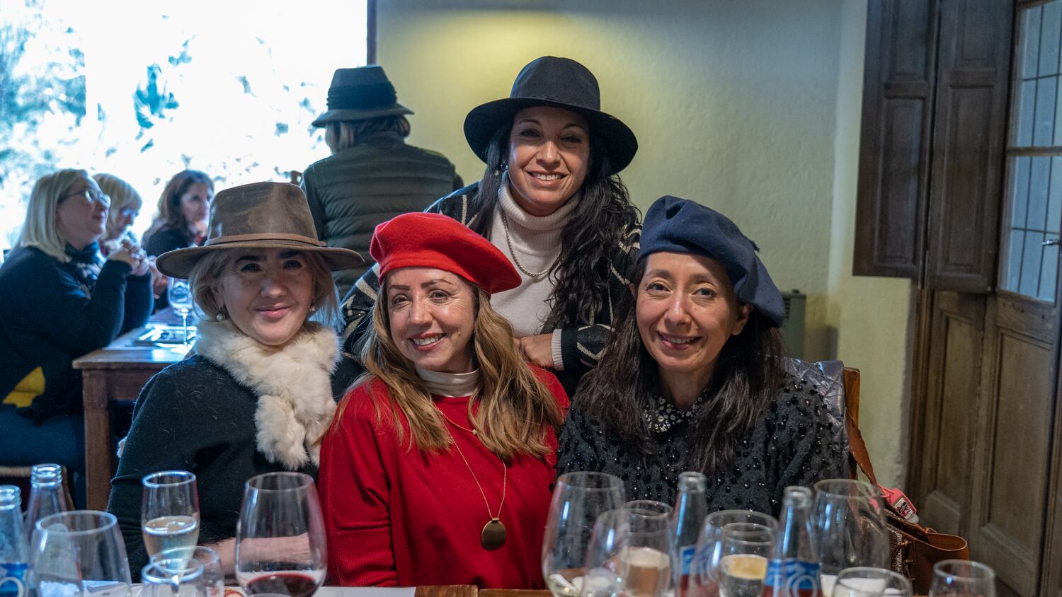 Fátima Villagra, Adriana Martínez, Carina Egea y Viviana Valverde.